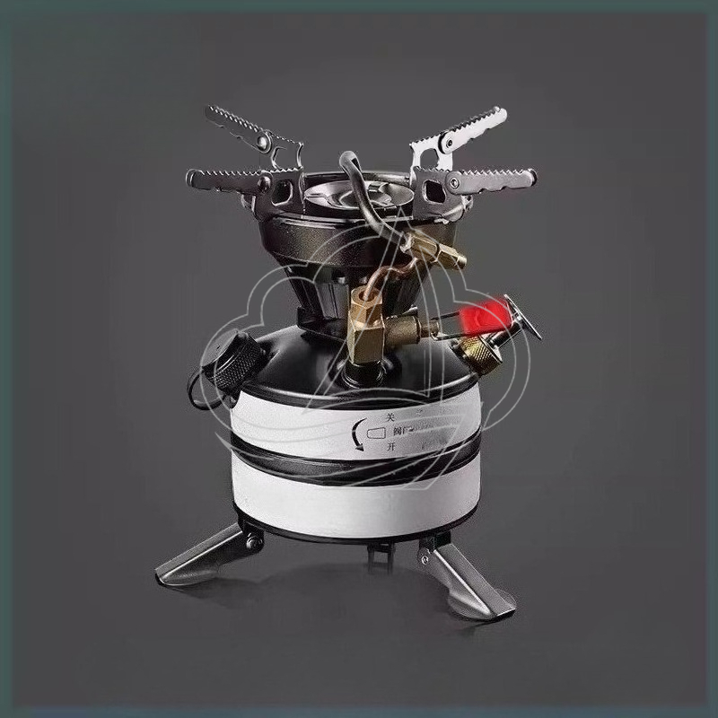 Outdoor Camping Kit - 올인원 휴대용 캠핑 스토브 키트, 야외