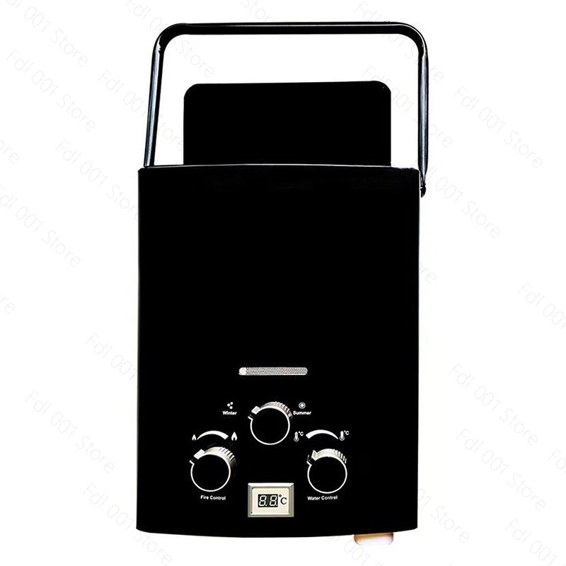 Outdoor Camping Hot Water Heater - 6L 휴대용 무탱크 가스 온수기 야외