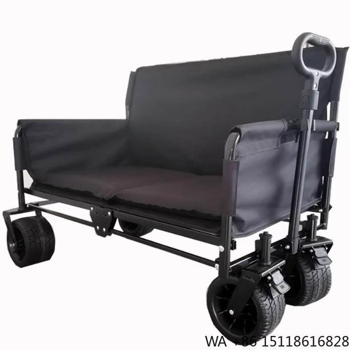 Outdoor Camping Table - JXFT 다기능 4륜 금속 야외 접이식