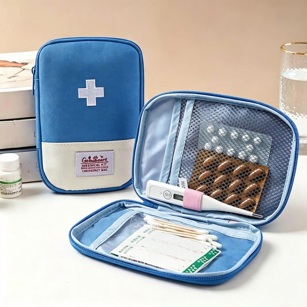 Outdoor Camping Kit - 대용량 휴대용 구급상자 가방, 가정, 자동차,