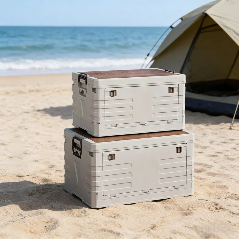 Outdoor Camping Stores - 자동차 보관함 야외 캠핑 접이식 보관함