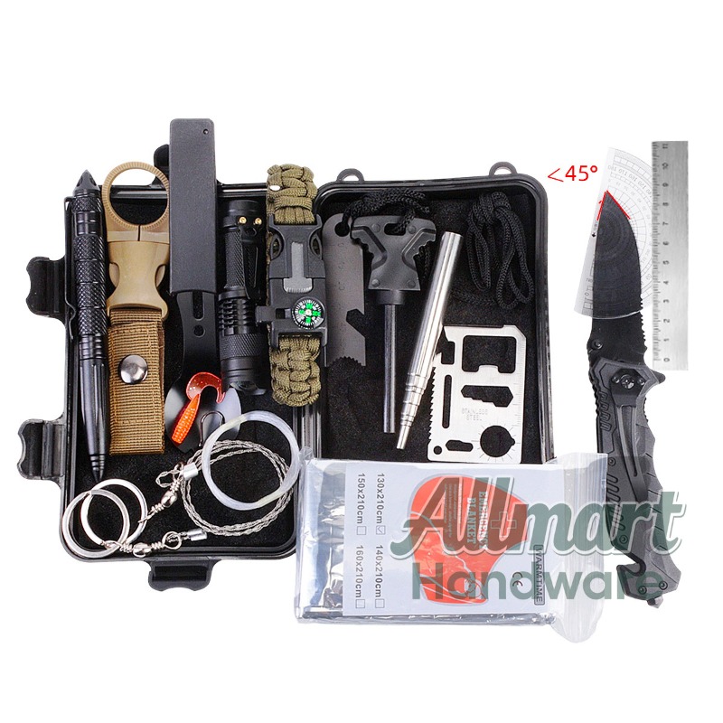 다기능 휴대용 EDC 생존 도구 상자, 야외 캠핑 응급 - Outdoor Camping Kit 리뷰 및 가격