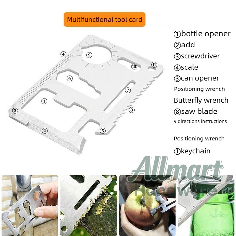 다기능 휴대용 EDC 생존 도구 상자, 야외 캠핑 응급 - Outdoor Camping Kit 리뷰 및 가격