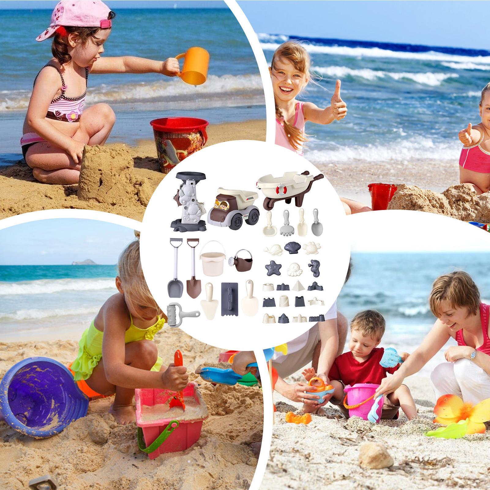 해변 모래 장난감 모래 통과자 세트 3세 이상 어린이용 - Outdoor Camping Kids Activities 리뷰 및 가격