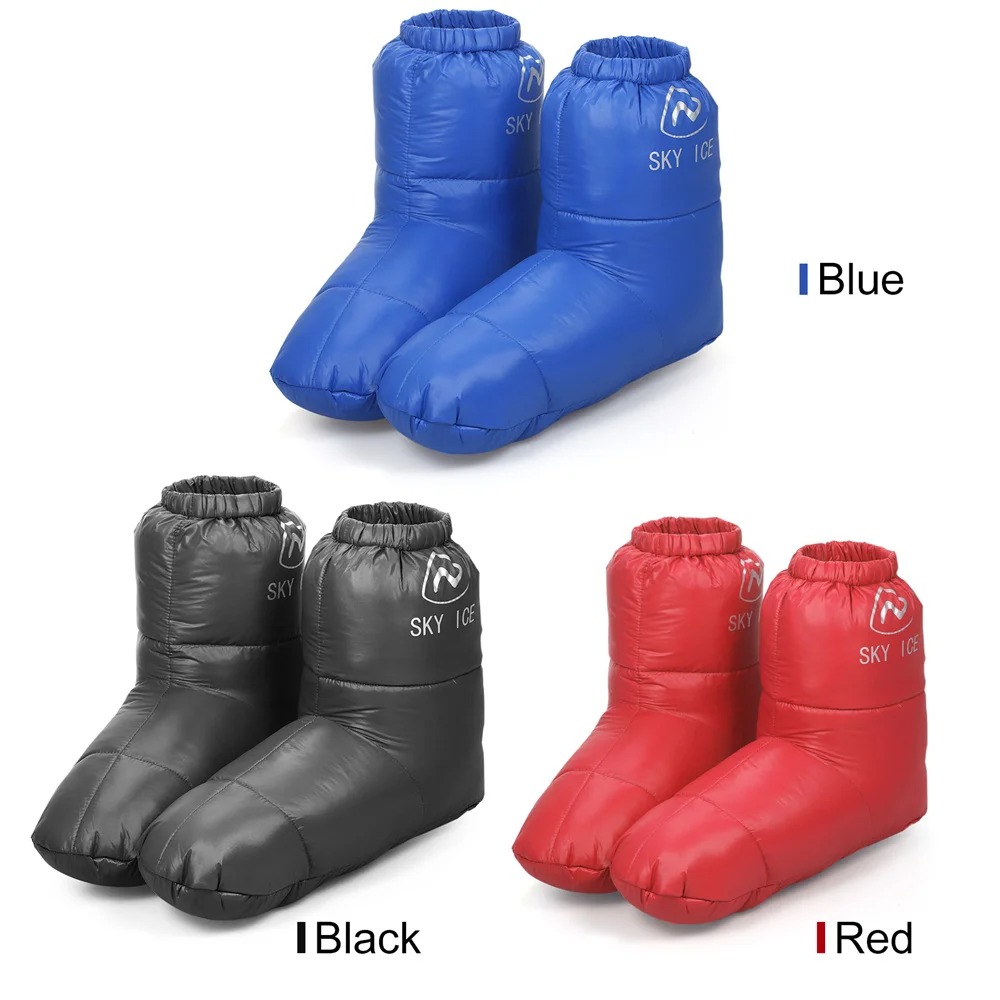 겨울용 보온 다운 캠핑 슬리핑 부츠 슬리핑 백 슬리퍼  - Outdoor Camping Slippers 리뷰 및 가격