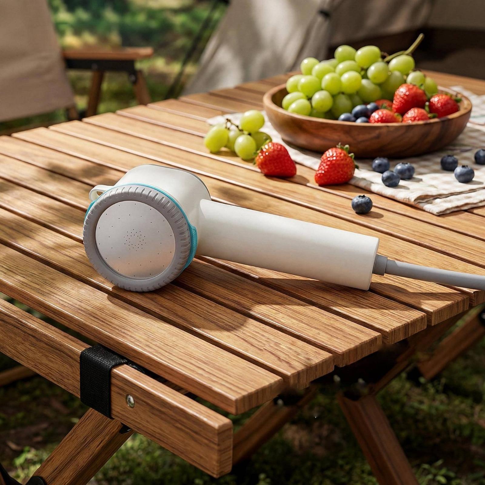휴대용 전기 샤워 키트(흡착판 베이스 포함) - 야외  - Outdoor Camping Kit 리뷰 및 가격
