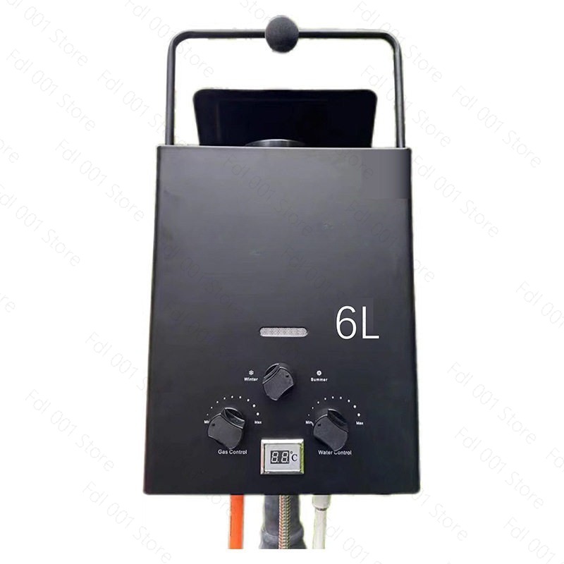 6L 휴대용 무탱크 가스 온수기 야외 캠핑 RV 즉시  - Outdoor Camping Hot Water Heater 리뷰 및 가격