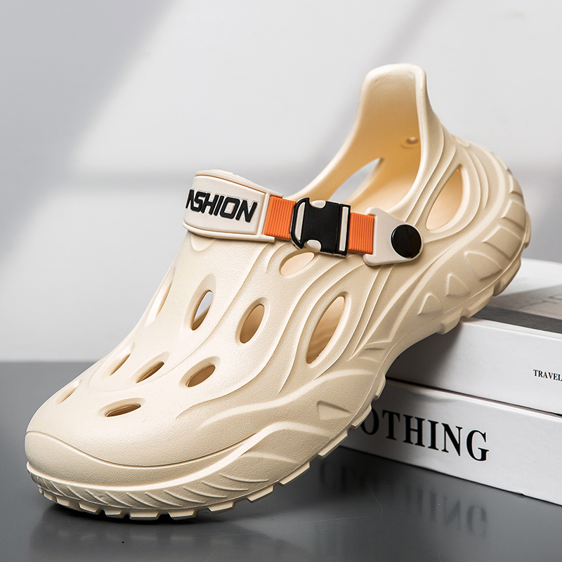 남성용 야외 스포츠 슬리퍼, 비치 슬라이드, 통기성 나 - Outdoor Camping Slippers 리뷰 및 가격