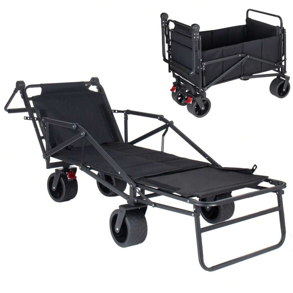 컵홀더 테이블이 있는 3-in-1 시트 웨건 카트, 모 - Outdoor Camping Table 리뷰 및 가격