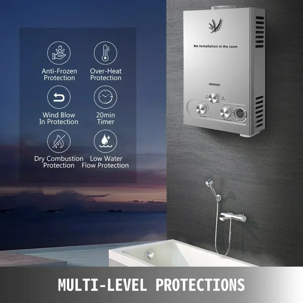 시하오 12L 16L 18L GPM LPG 가스 프로판 - Outdoor Camping Hot Water Heater 리뷰 및 가격