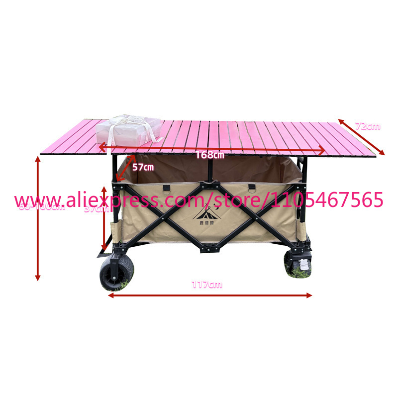 1개 캠핑카용 대형 접이식 트롤리 야외 캠핑용 우산 리 - Outdoor Camping Table 리뷰 및 가격