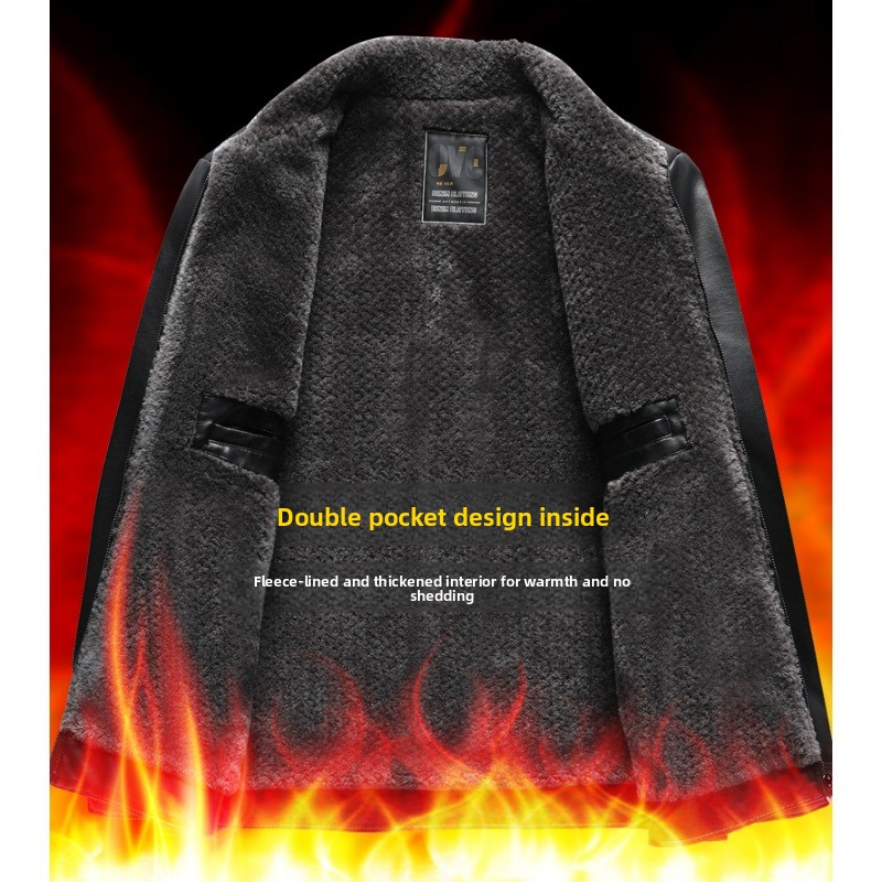 남성용 따뜻한 가죽 재킷 캐주얼 루즈 패션 아웃도어 캠 - Outdoor Camping Jacket 리뷰 및 가격
