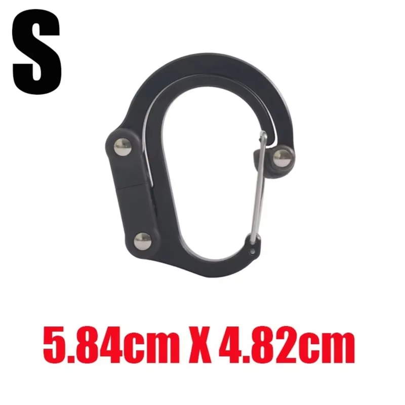다기능 회전식 기어 카라비너 클립, 360도 회전 강력 - Outdoor Camping Essential Gear 리뷰 및 가격