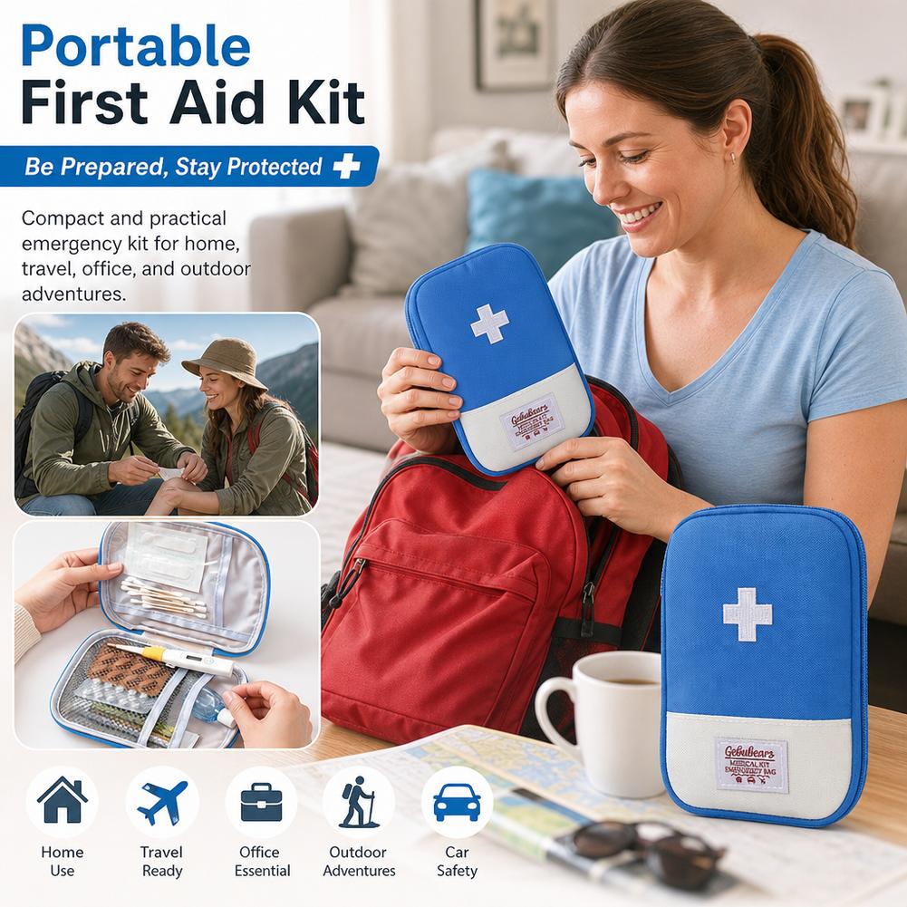 대용량 휴대용 구급상자 가방, 가정, 자동차, 여행,  - Outdoor Camping Kit 리뷰 및 가격