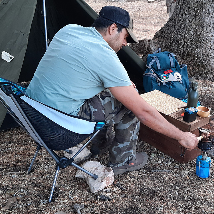 휴대용 접이식 캠핑 의자 경량 문체어 야외 낚시 의자  - Outdoor Camping Recliner Chairs 리뷰 및 가격