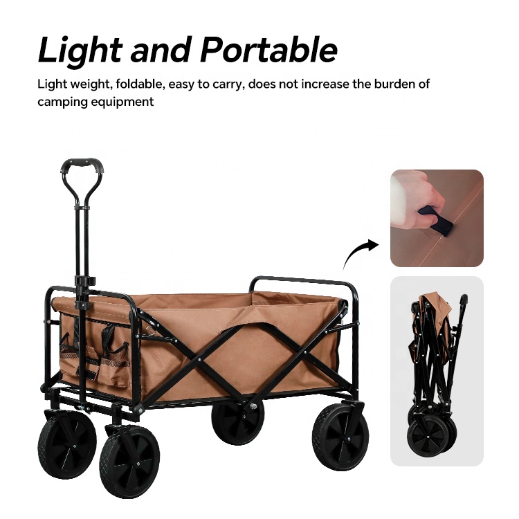 HOMFUL 낚시용 볼러바겐 접이식 캠핑 트롤리 웨건  - Outdoor Camping Table 리뷰 및 가격