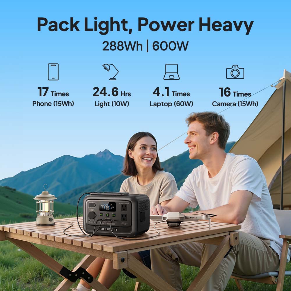【리뉴얼】BLUETTI Elite 30 V2 휴대용 발 - Outdoor Camping Kit 리뷰 및 가격