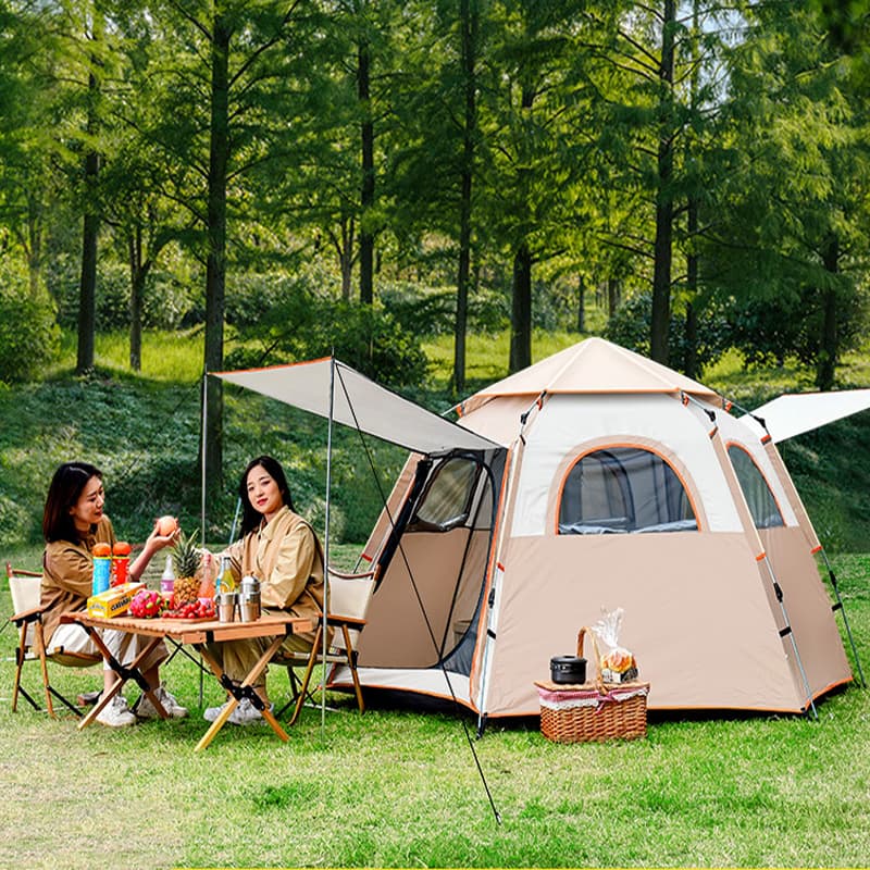 맞춤형 휴대용 5~8인용 캠핑 텐트 소형 방수 텐트 ( - Camping Zelt Outdoor 리뷰 및 가격