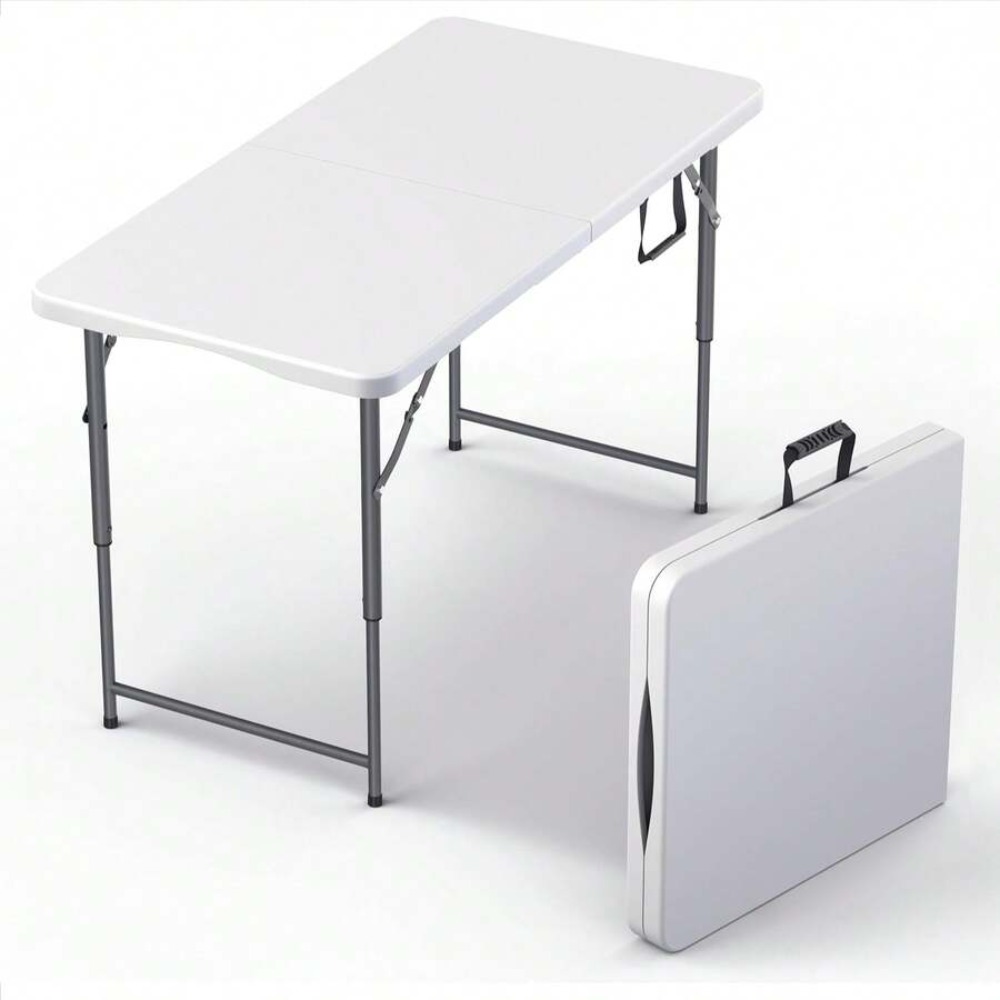 4피트 접이식 테이블, 높이 조절 가능, 내장형 손잡이 - Outdoor Camping Table 리뷰 및 가격