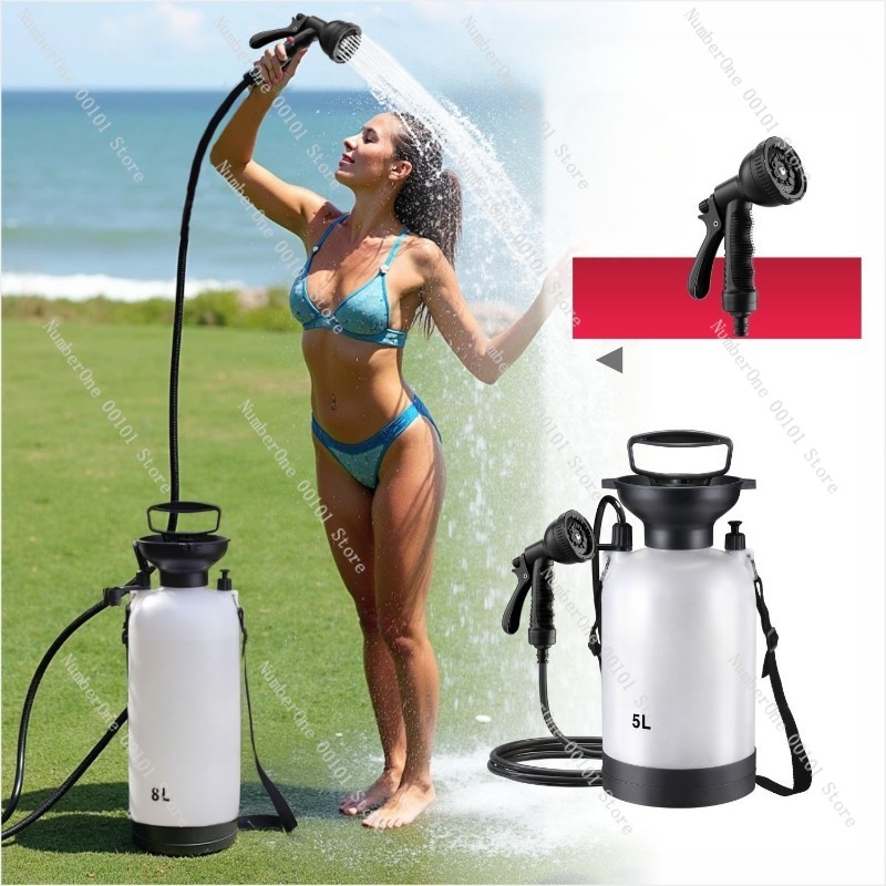 5리터 휴대용 샤워기 (야외 캠핑, 서핑 세척 키트,  - Outdoor Camping Kit 리뷰 및 가격