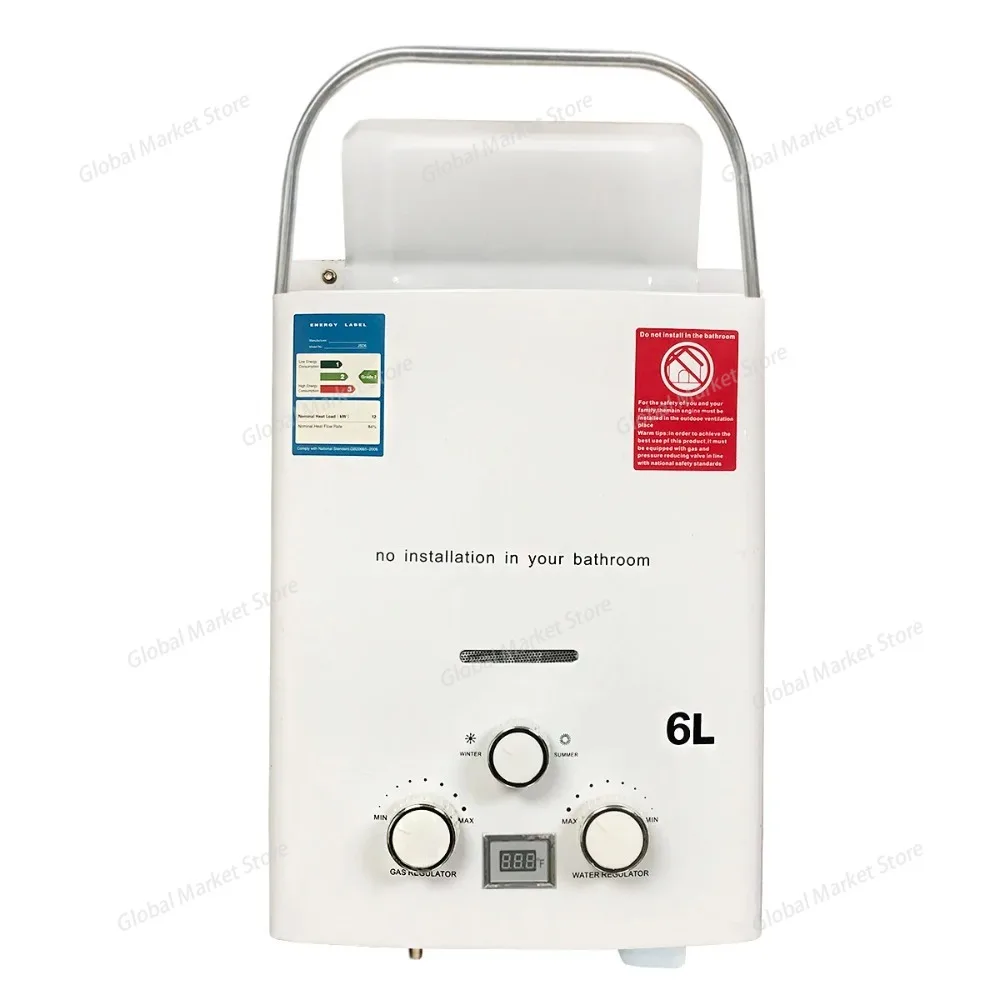 프로판 LPG 가스 무탱크 온수기 6L 야외 캠핑용 즉 - Outdoor Camping Hot Water Heater 리뷰 및 가격