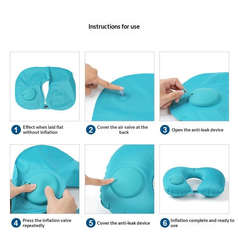 휴대용 접이식 에어 목베개, 보관 및 자체 충전 가능, - Outdoor Camping Stores 리뷰 및 가격