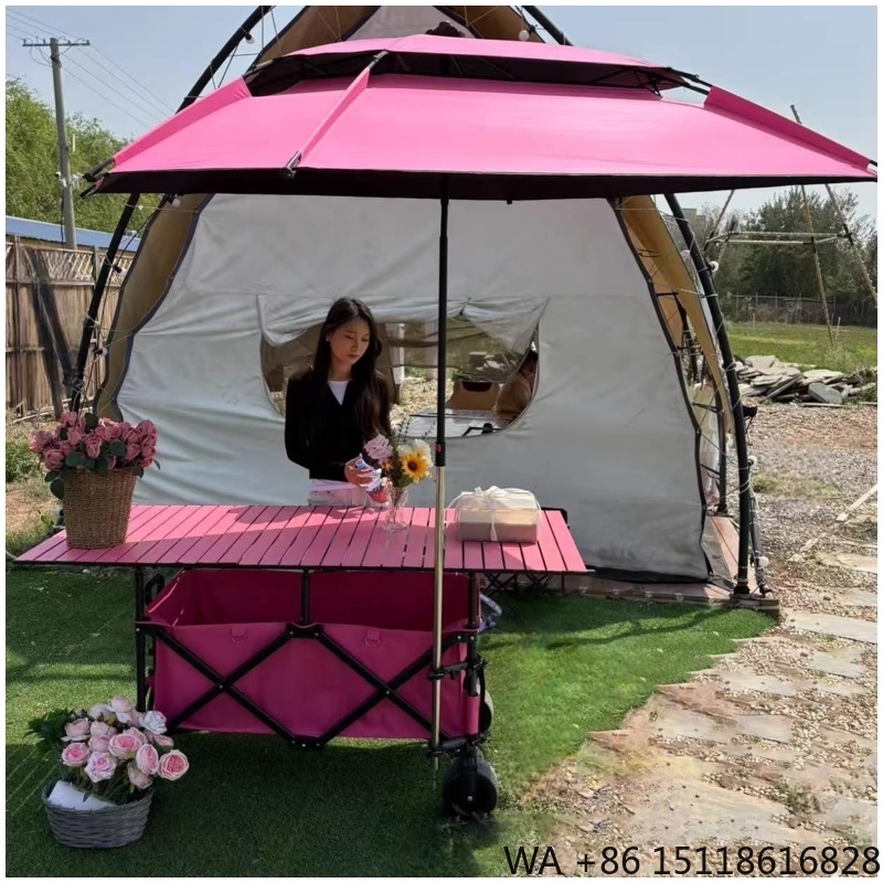 420L 고품질 4단 높이 조절 가능 헤비듀티 접이식  - Outdoor Camping Table 리뷰 및 가격